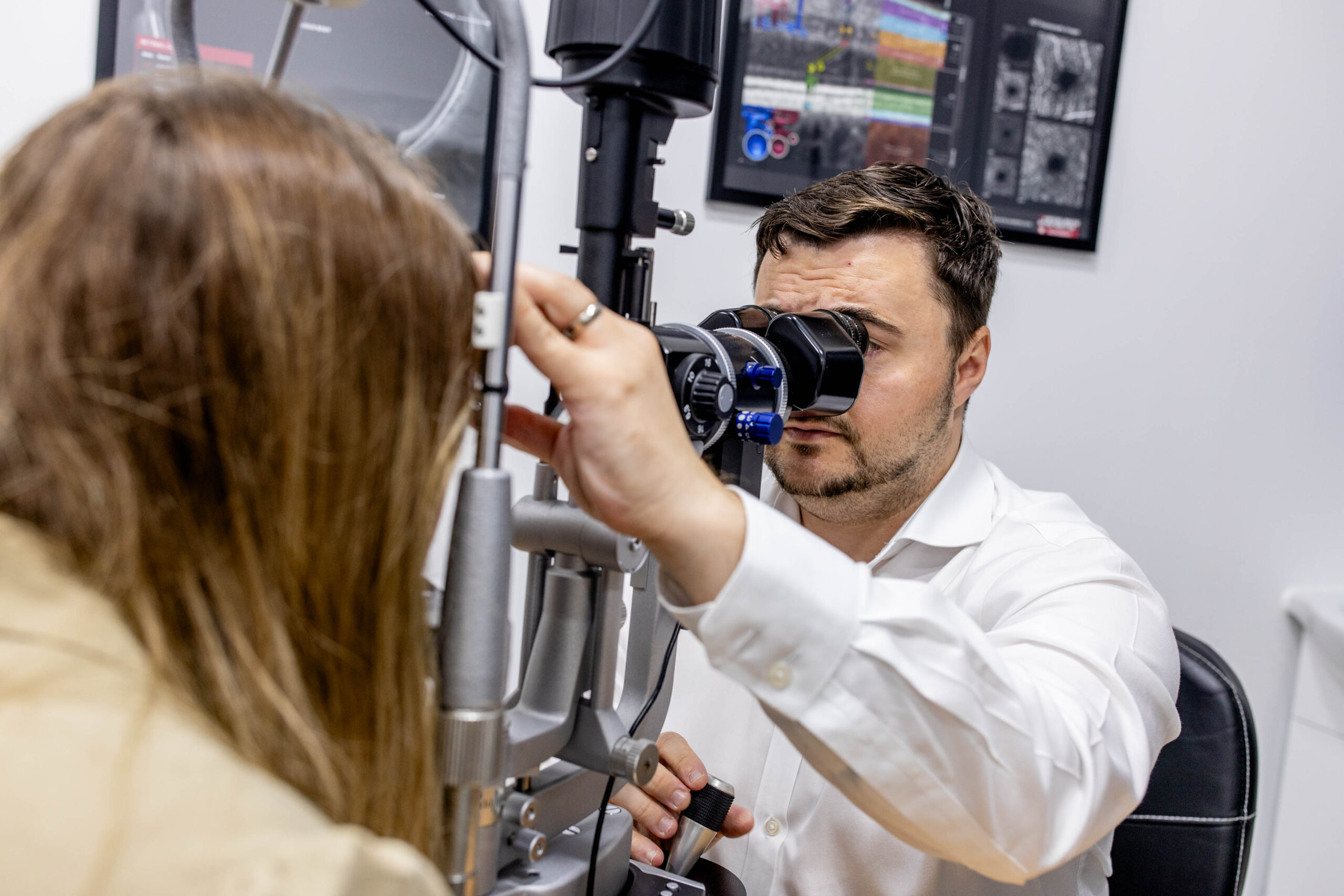Eye test at pantiles eye centre and hearing care